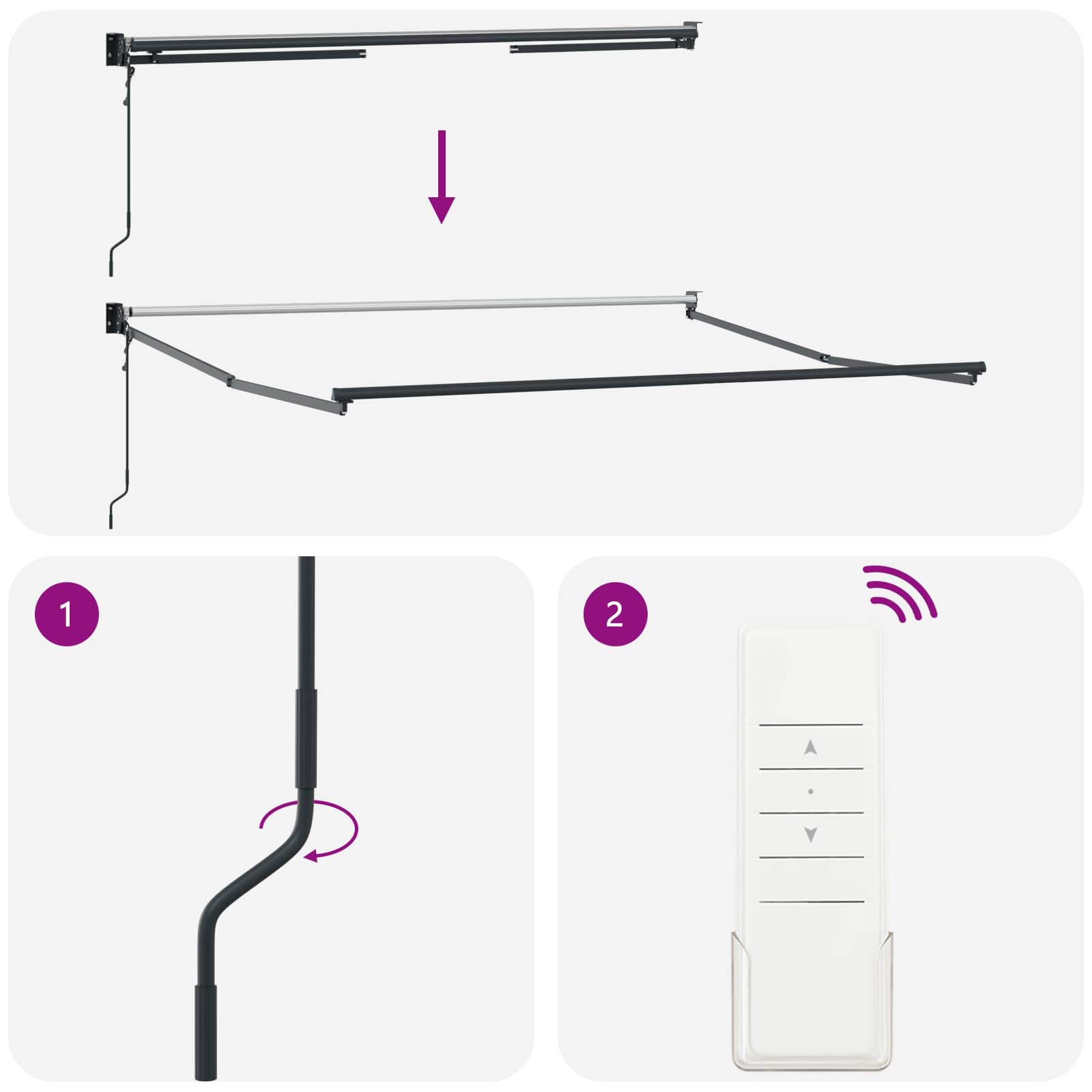 Σκηνίτσα Αναδιπλούμενη Κίτρινο και Πορτοκαλί 300 x 250 εκ - Pakobazaar