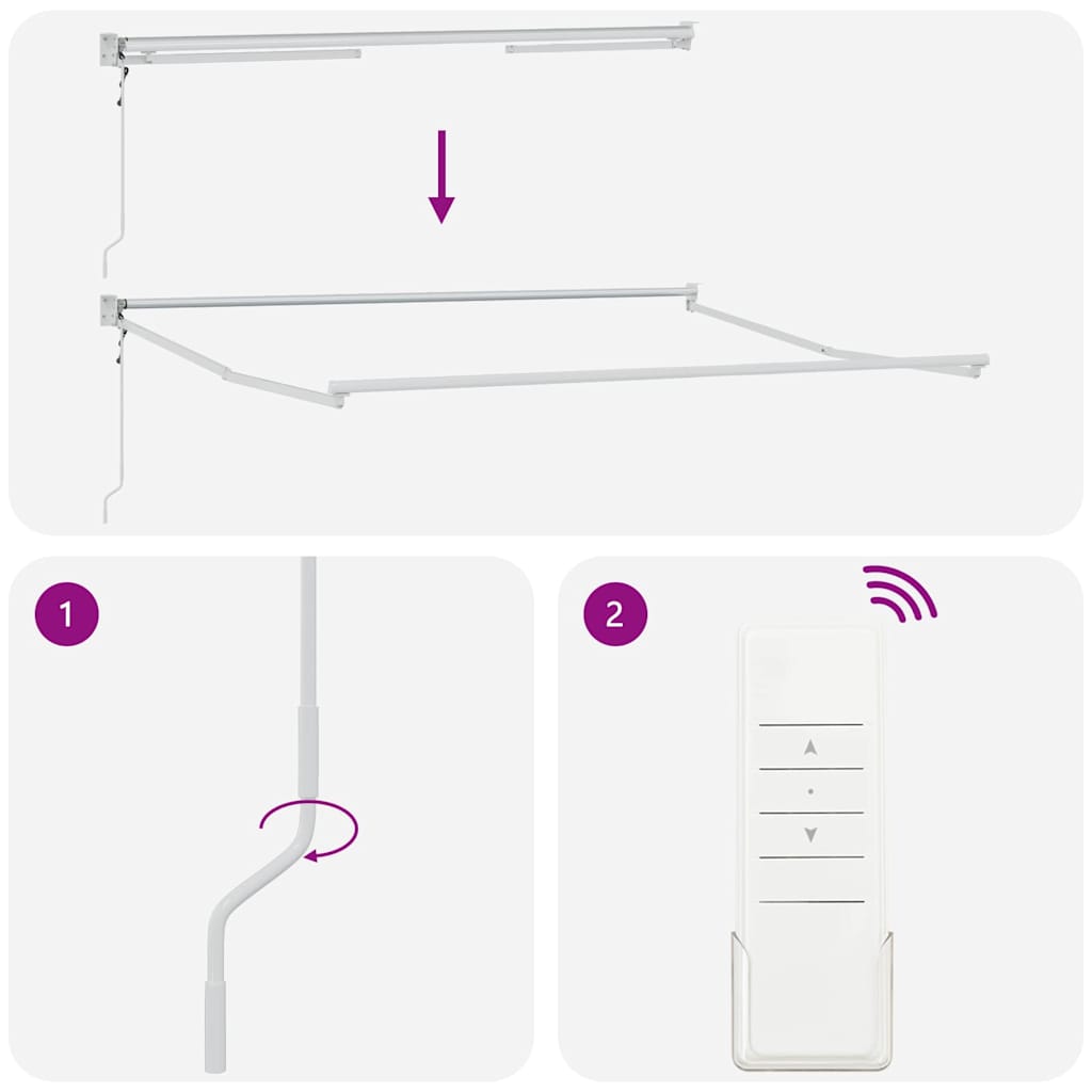 Αντιανεμικό Μαύρο 300 x 250 x 165 εκ. Πολυεστέρας - Pakobazaar