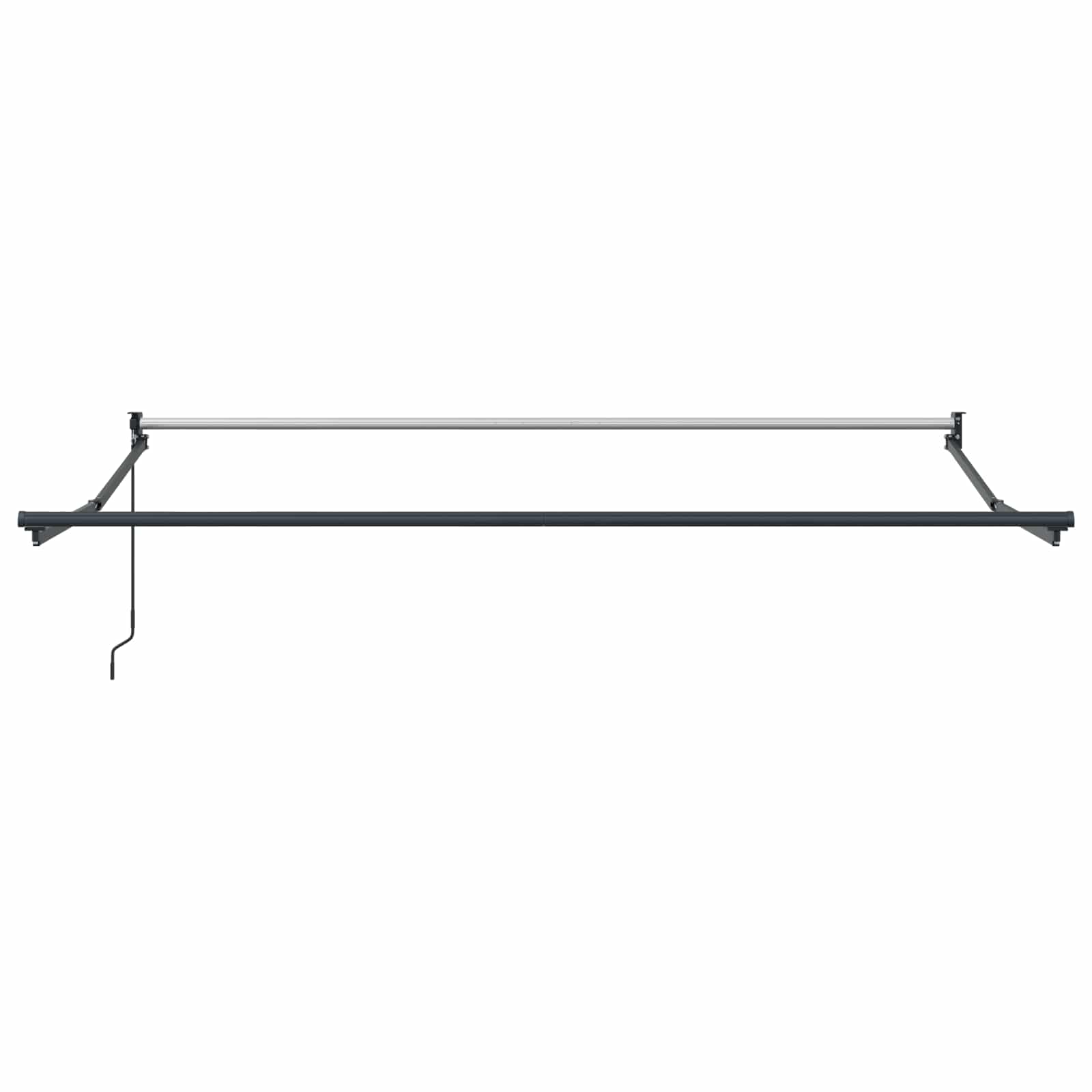 Αντιανεμικό Μαύρο 300 x 250 x 165 εκ. Πολυεστέρας - Pakobazaar