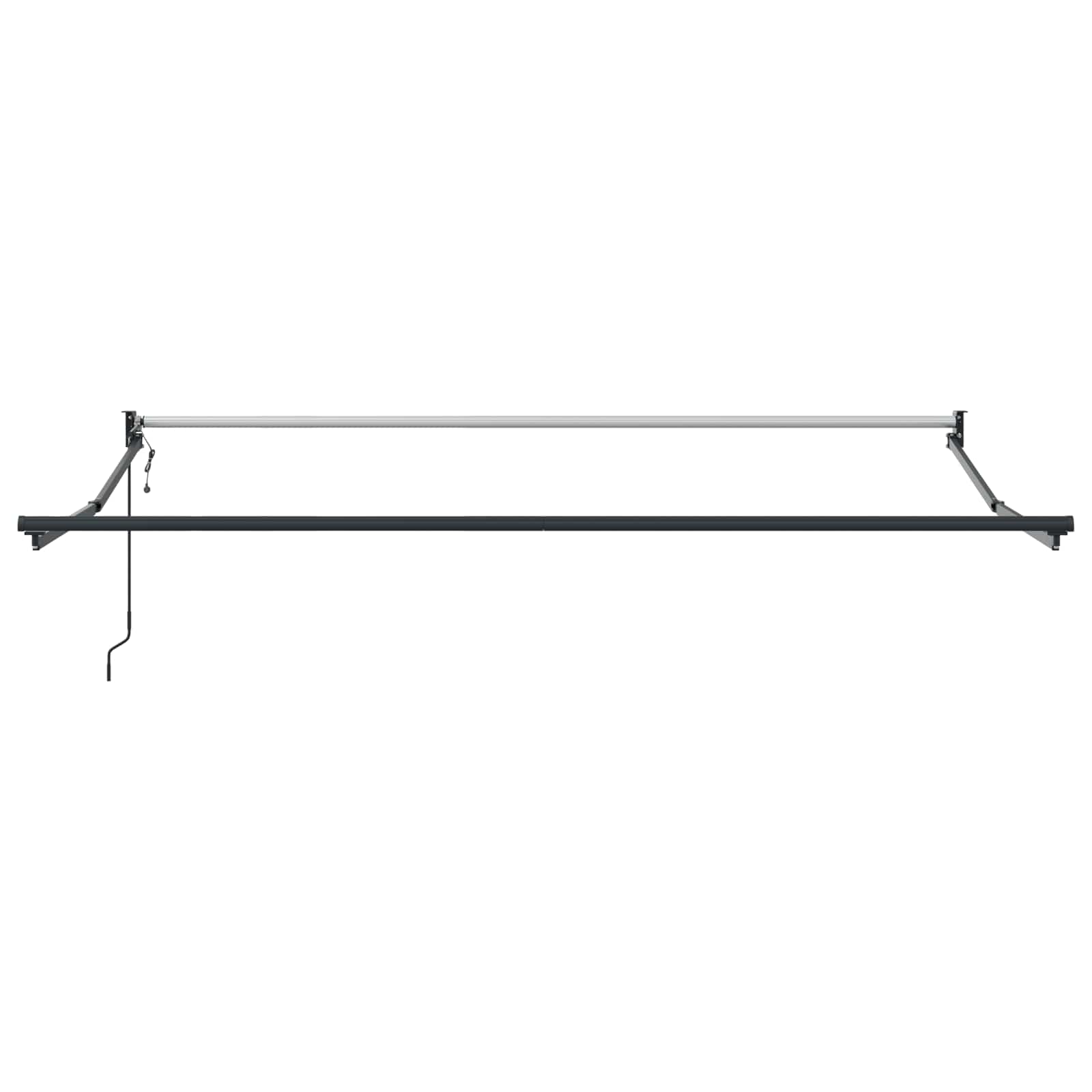 Αντιανεμικό Μαύρο 300 x 250 x 165 εκ. Πολυεστέρας - Pakobazaar