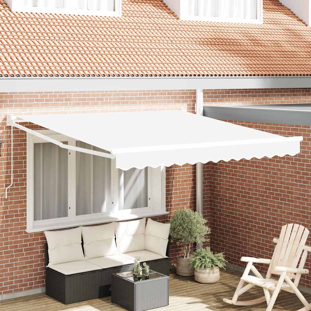 Αντιανεμικό Λευκό 300 x 250 x 165 εκ. Πολυεστέρας - Pakobazaar