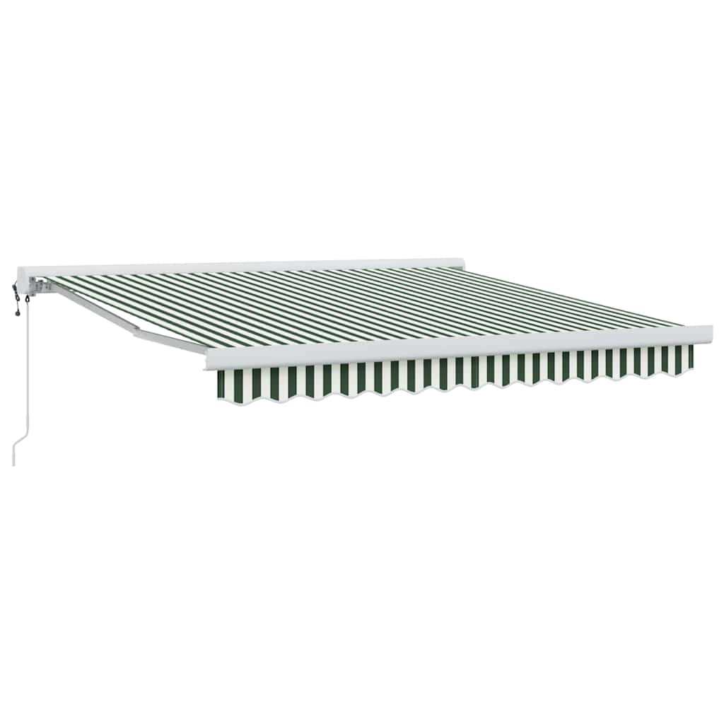 Αντιανεμικό Πράσινο και Λευκό 300 x 250 x 165 εκ. - Pakobazaar