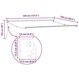 Σκηνίτσα Αναδιπλούμενη Μπεζ 350 x 250 εκ - Pakobazaar