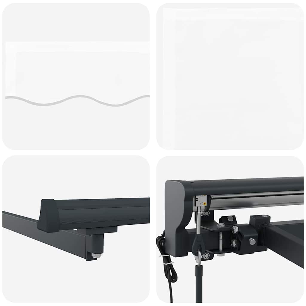 Σκηνίτσα Αναδιπλούμενη Λευκό 350 x 250 εκ Αλουμίνιο και Ύφασμα