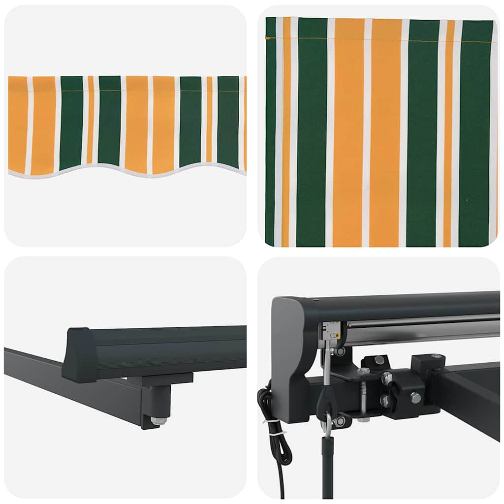 Σκηνίτσα Αναδιπλούμενη Πράσινο και Κίτρινο 350 x 250 εκ - Pakobazaar