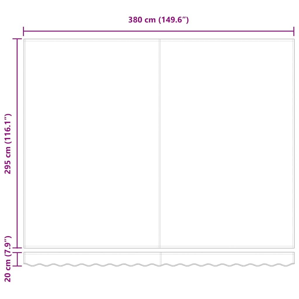 Σκηνίτσα Αναδιπλούμενη Πολύχρωμο 400 x 300 εκ