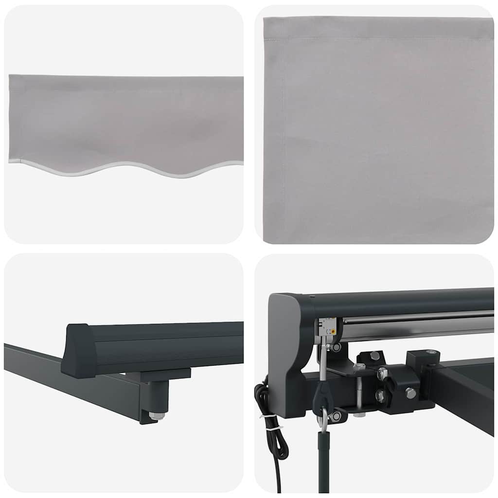 Σκελετός Τέντας Ανοιχτό γκρι 400 x 300 εκ