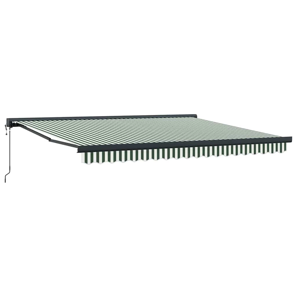 Αντιανεμικό Πράσινο και Λευκό 400 x 300 x 165 εκ. - Pakobazaar