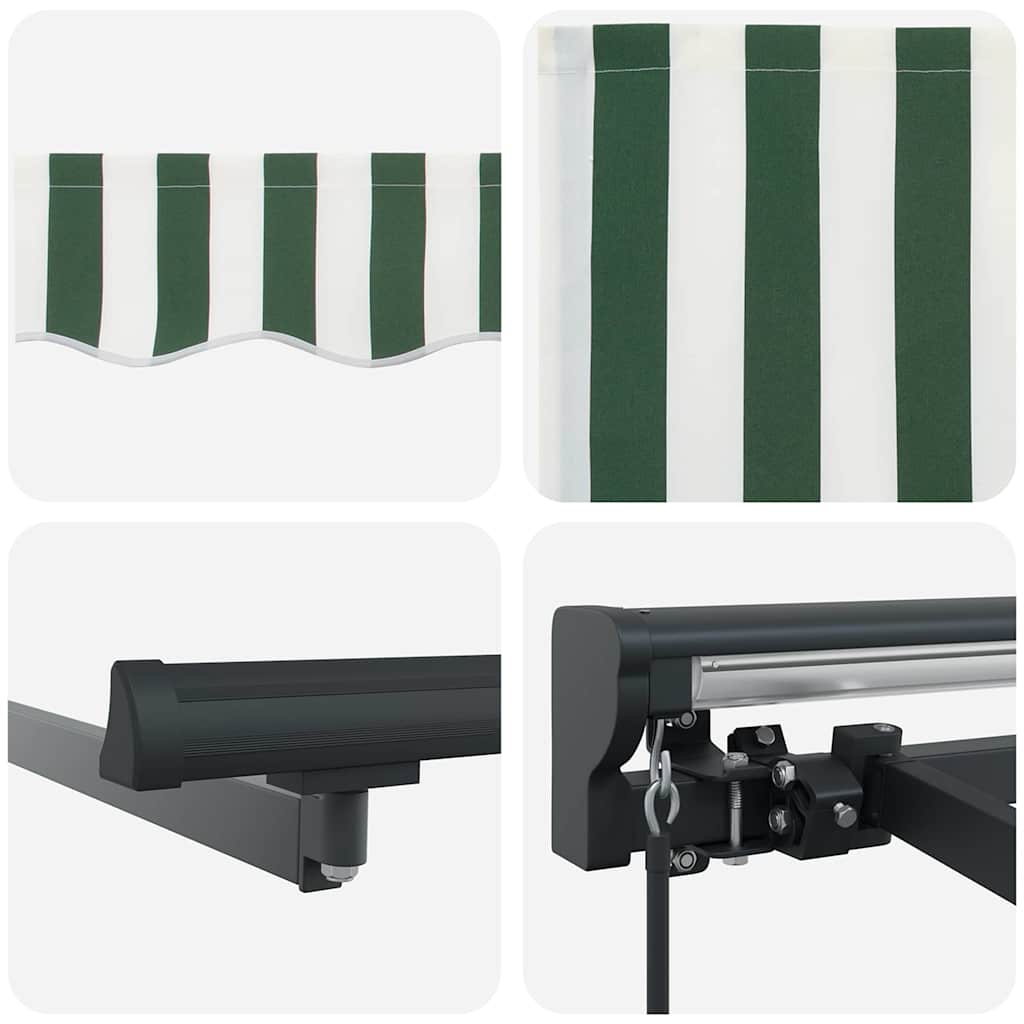 Σκηνίτσα Αναδιπλούμενη Πράσινο και Λευκό 400 x 300 εκ - Pakobazaar