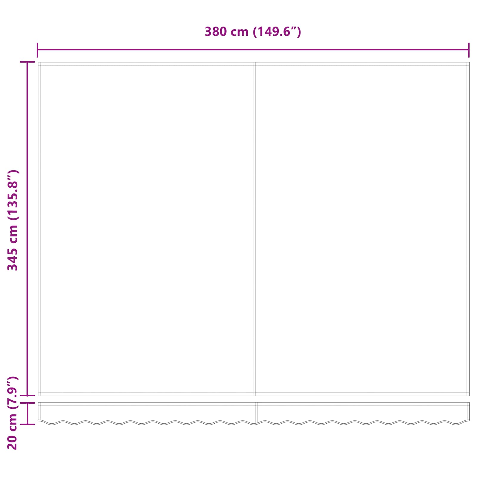Σκηνίτσα Αναδιπλούμενη Πολύχρωμο 400 x 350 εκ