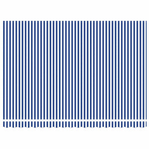 Αναδιπλούμενη τέντα Μπλε και άσπρο 400 x 300 εκ