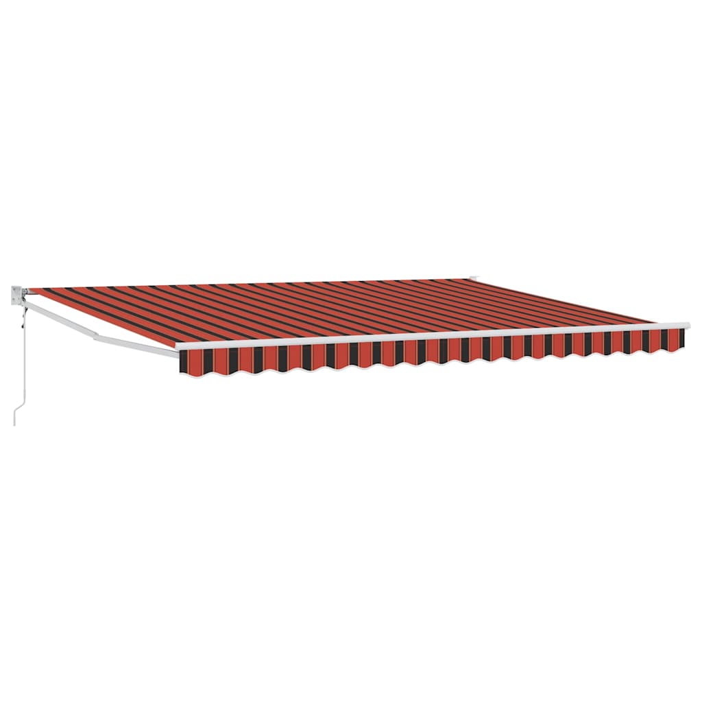 Αντιανεμικό Πορτοκαλί και Καφέ 450 x 300 x 165 εκ - Pakobazaar