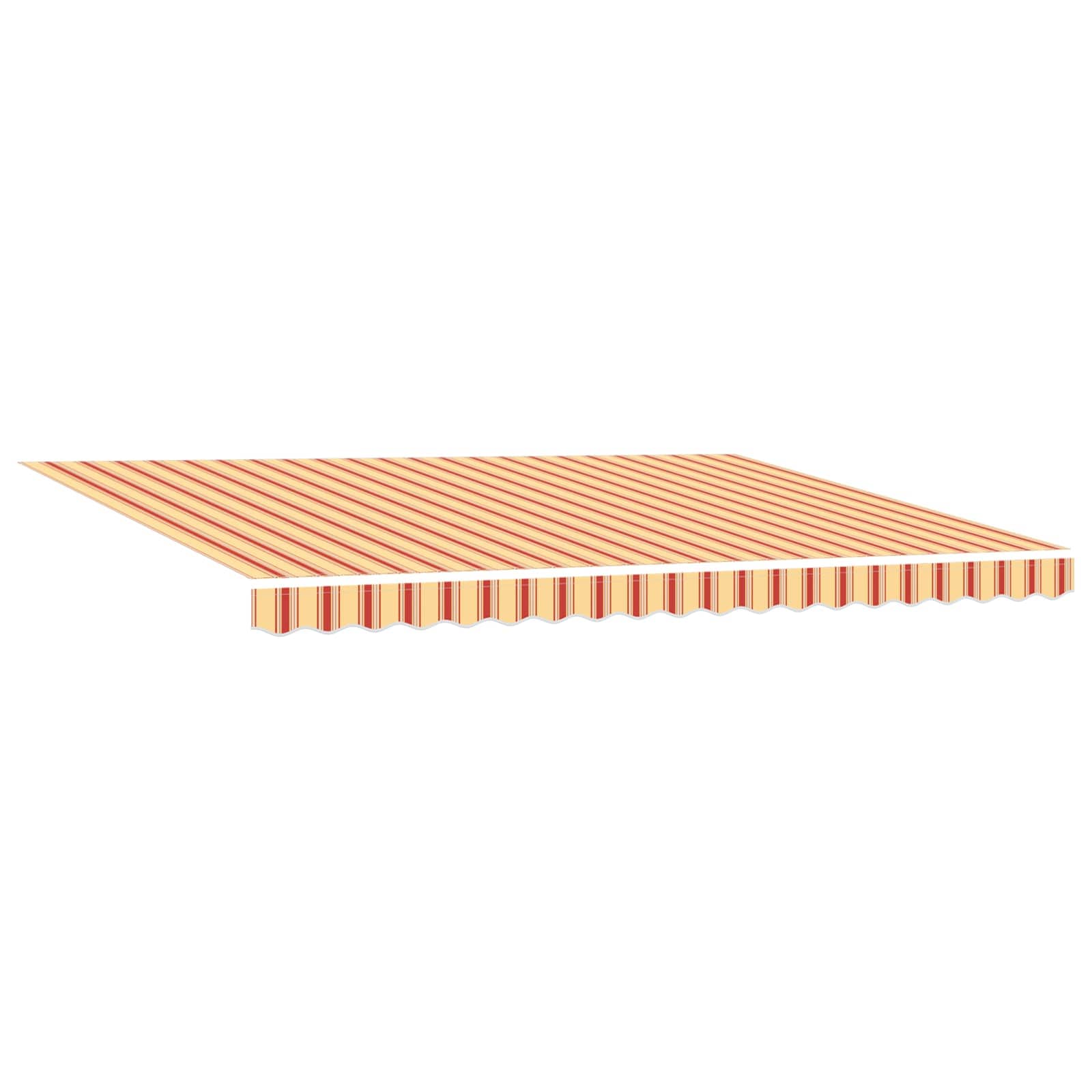 Αντιανεμικό Κίτρινο και Πορτοκαλί 450 x 300 x 165 εκ - Pakobazaar