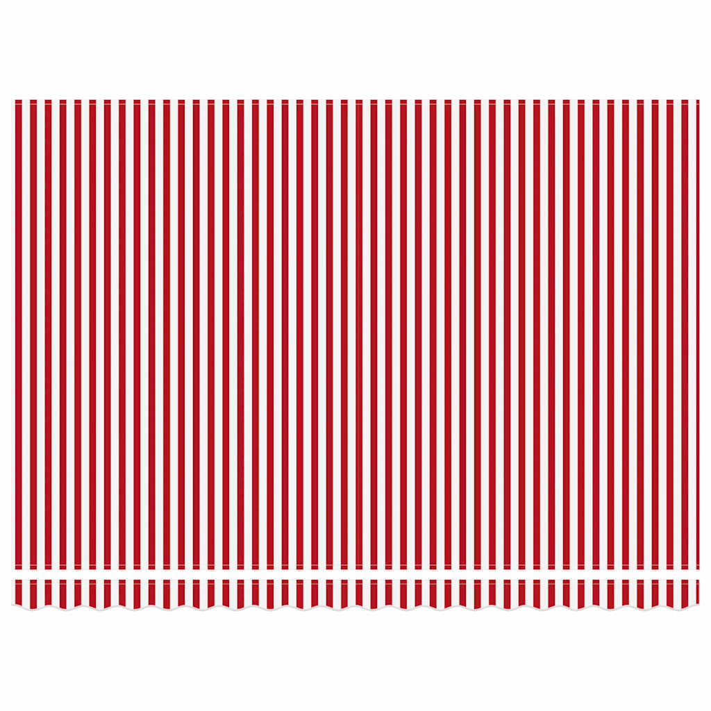 Αντιανεμικό Κόκκινο και Λευκό 450 x 300 x 165 εκ - Pakobazaar