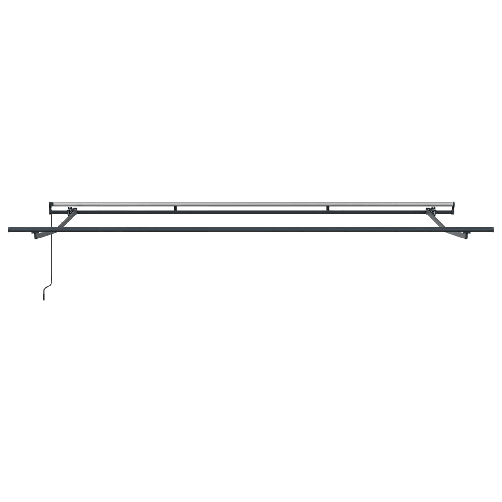 Αναδιπλούμενη τέντα Κόκκινο 450 x 300 εκ - Pakobazaar