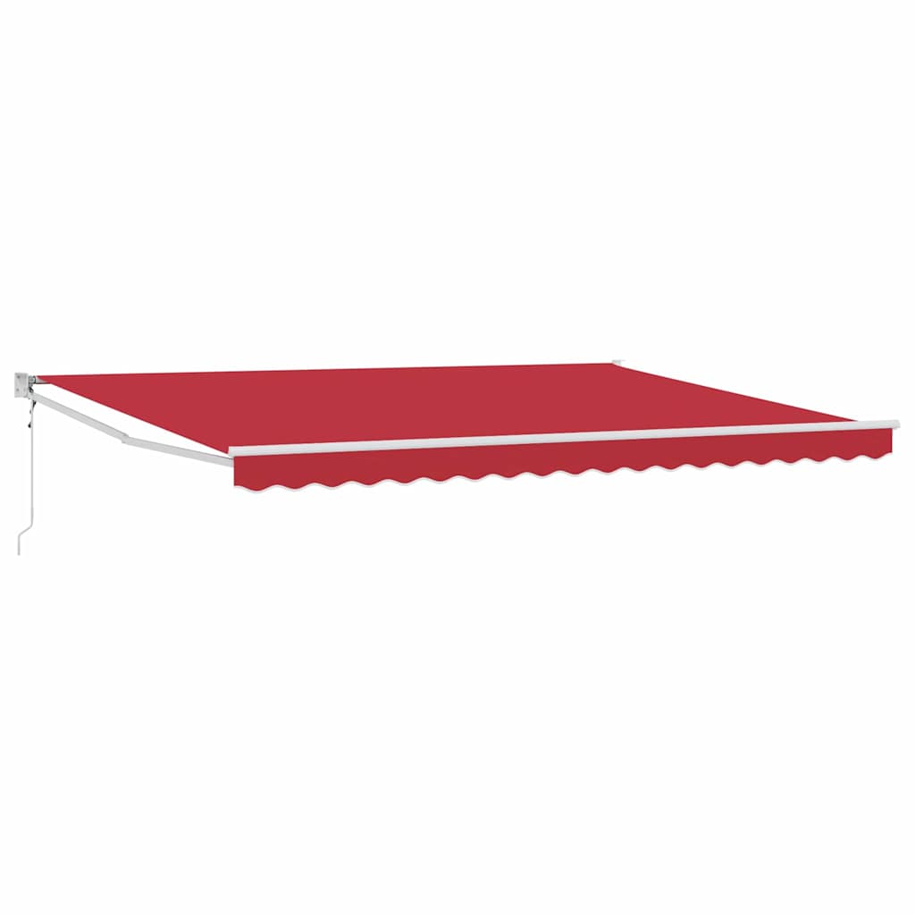 Αναδιπλούμενη τέντα Κόκκινο 450 x 300 x 165 εκ - Pakobazaar