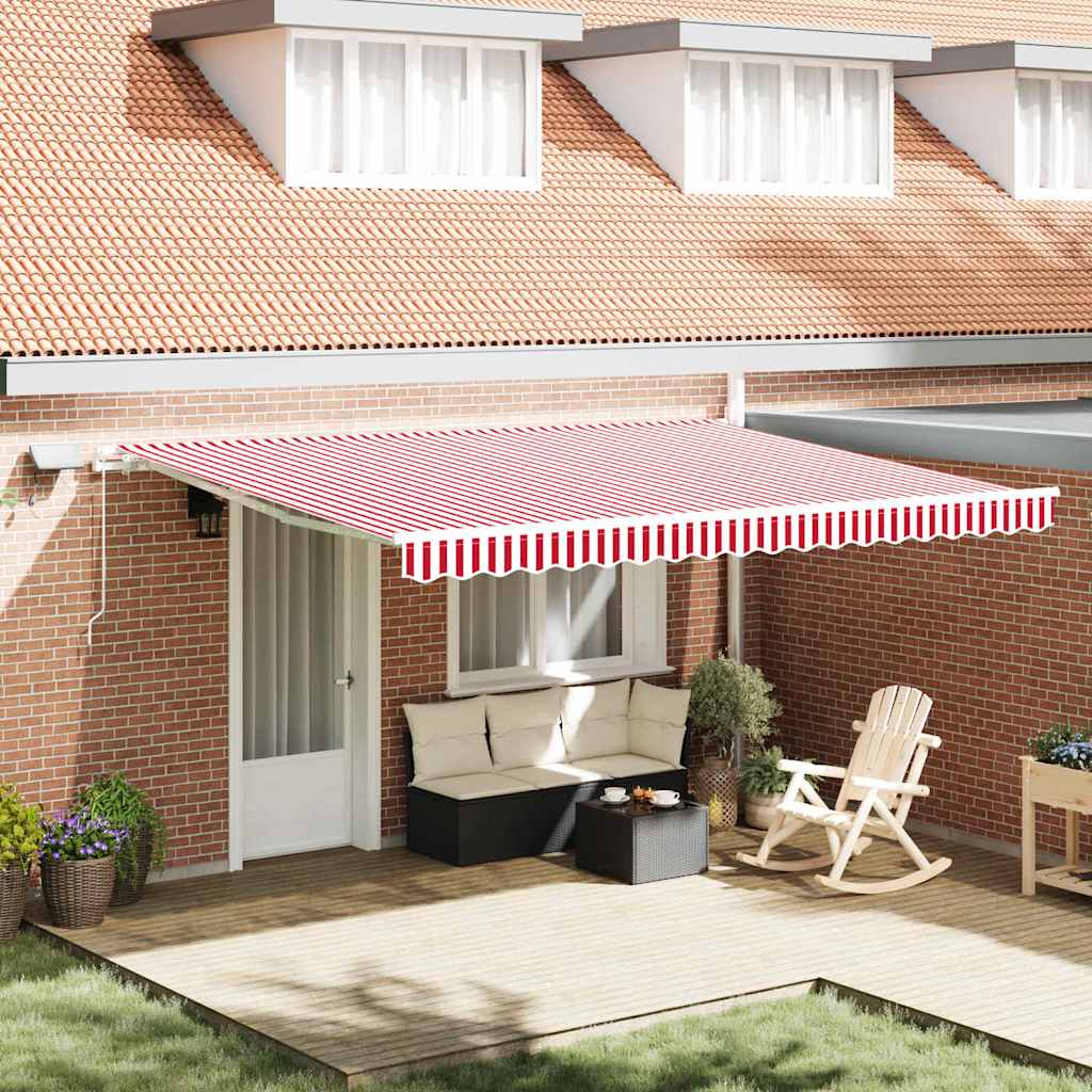 Σκηνίτσα Αναδιπλούμενη Κόκκινο και Λευκό 450 x 350 εκ