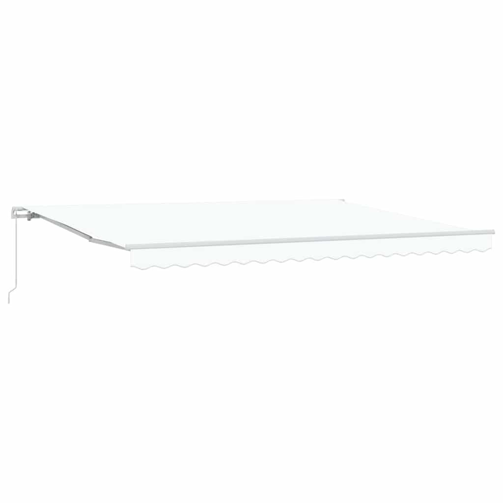 Αντιανεμικό Λευκό 450 x 350 x 165 εκ Πολυεστέρας - Pakobazaar
