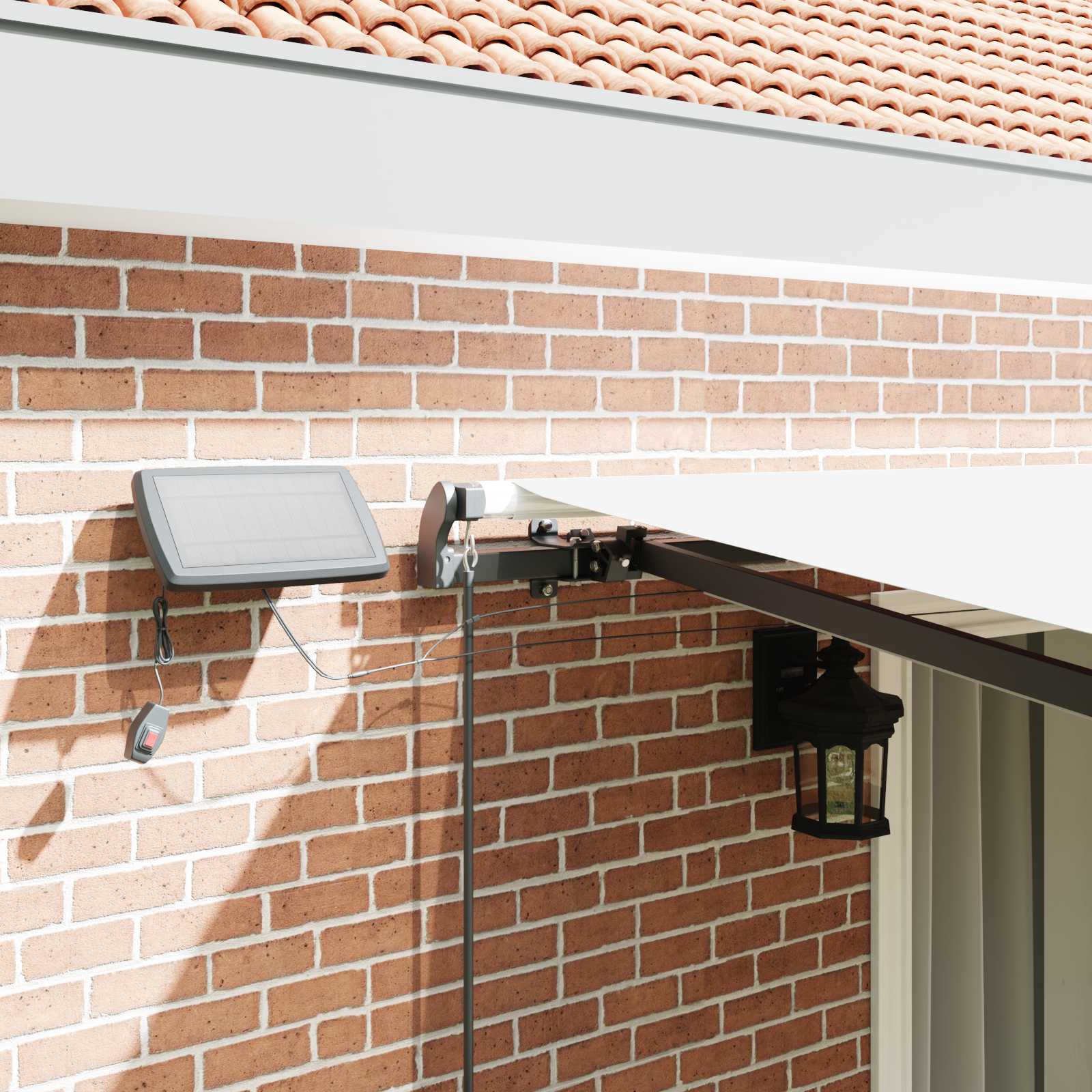 Σκηνίτσα Αναδιπλούμενη Λευκό 450 x 350 εκ ύφασμα - Pakobazaar