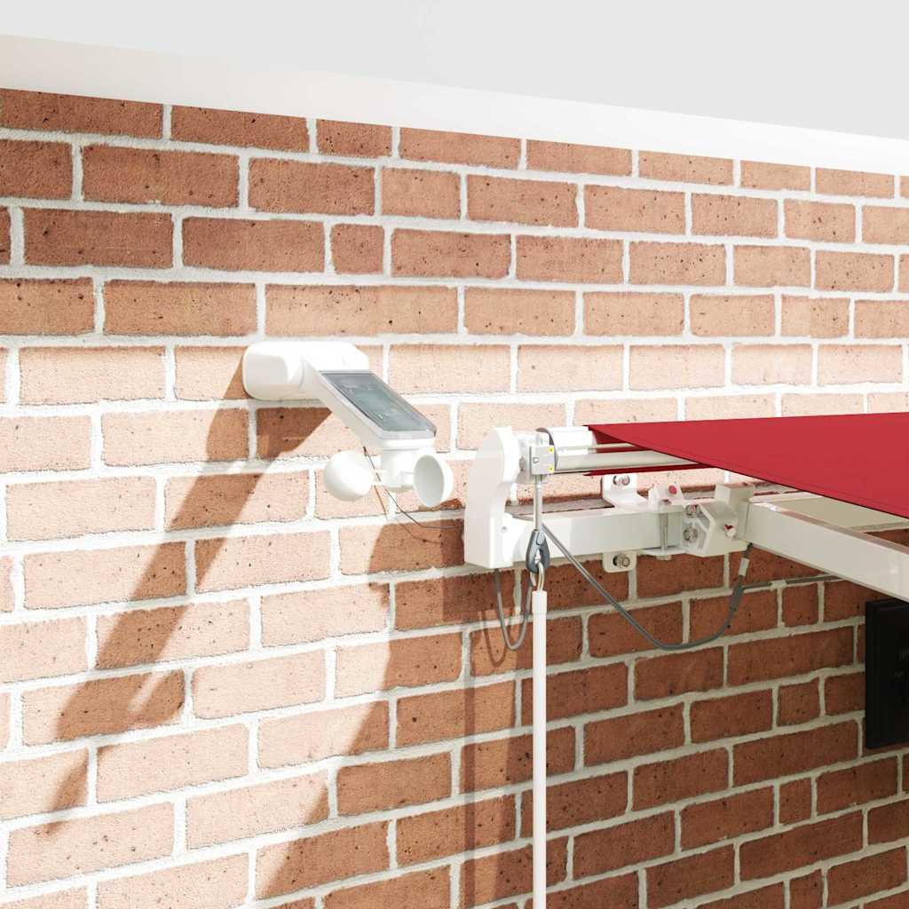 Σκηνίτσα Αναδιπλούμενη με φώτα λωρίδας LED Κόκκινο 450 x 350 εκ - Pakobazaar