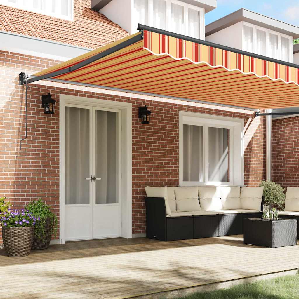 Αντιανεμικό Κρεμ 500 x 300 x 165 εκ. Πολυέστερ και Μέταλλο