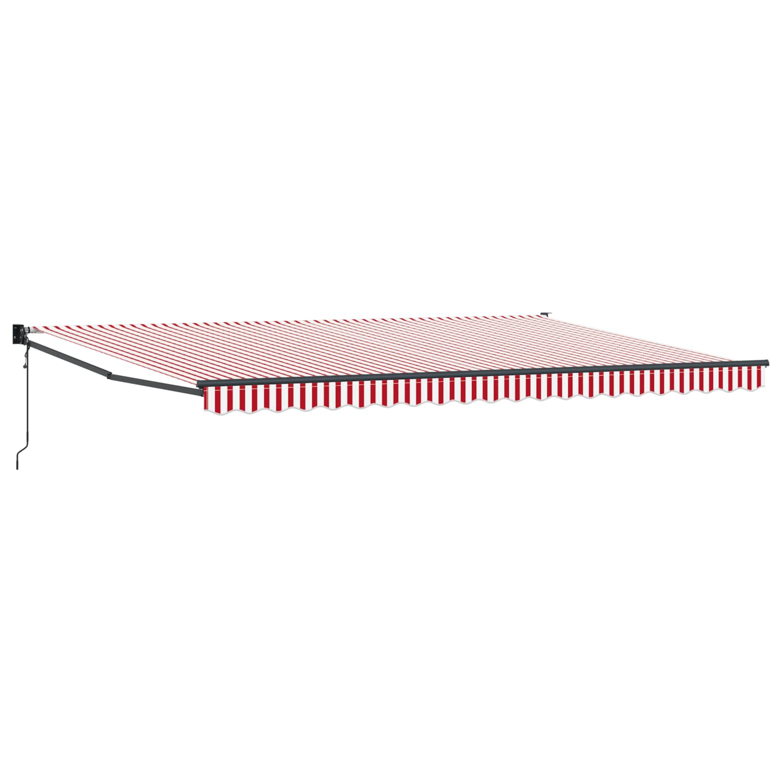 Αντιανεμικό Κόκκινο και Λευκό 500 x 300 x 165 εκ. - Pakobazaar