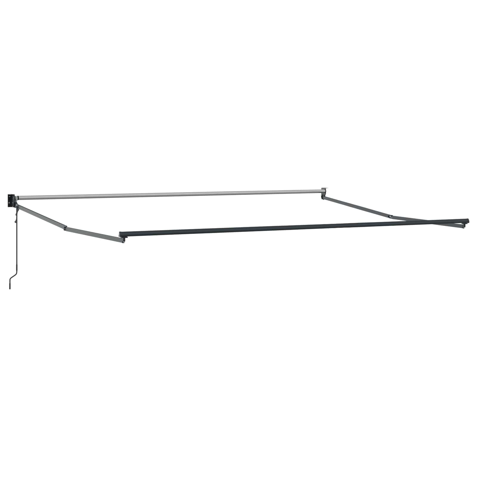 Αναδιπλούμενη τέντα Μαύρο 500 x 300 x 165 εκ. - Pakobazaar