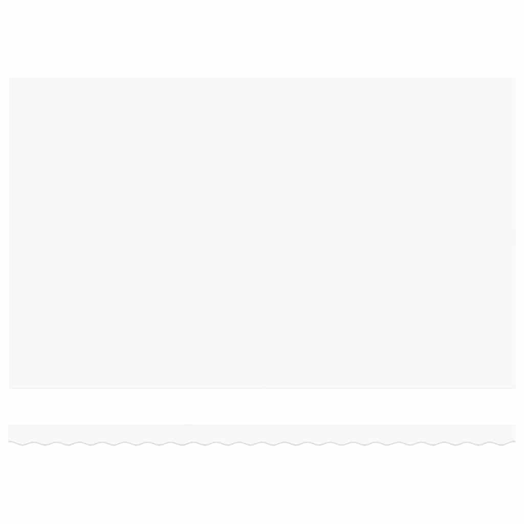 Σκηνίτσα Αναδιπλούμενη Λευκό 500 x 350 εκ Ύφασμα και Ατσάλι