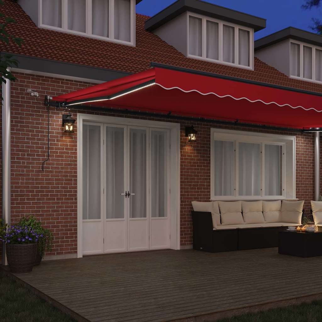 Ύφασμα Ομπρέλας με Κόκκινο 600 x 300 εκ Πολυεστέρας