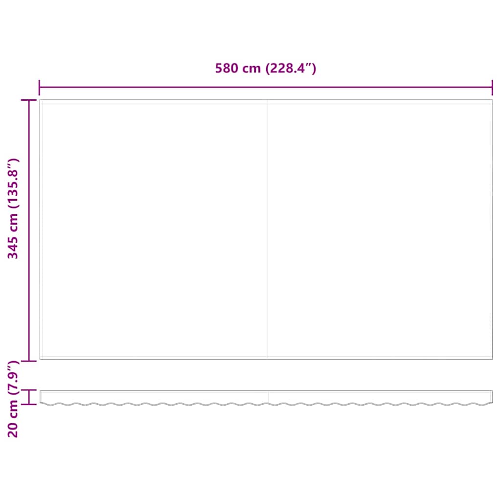 Σκηνίτσα Αναδιπλούμενη Πολύχρωμο 600 x 350 εκ