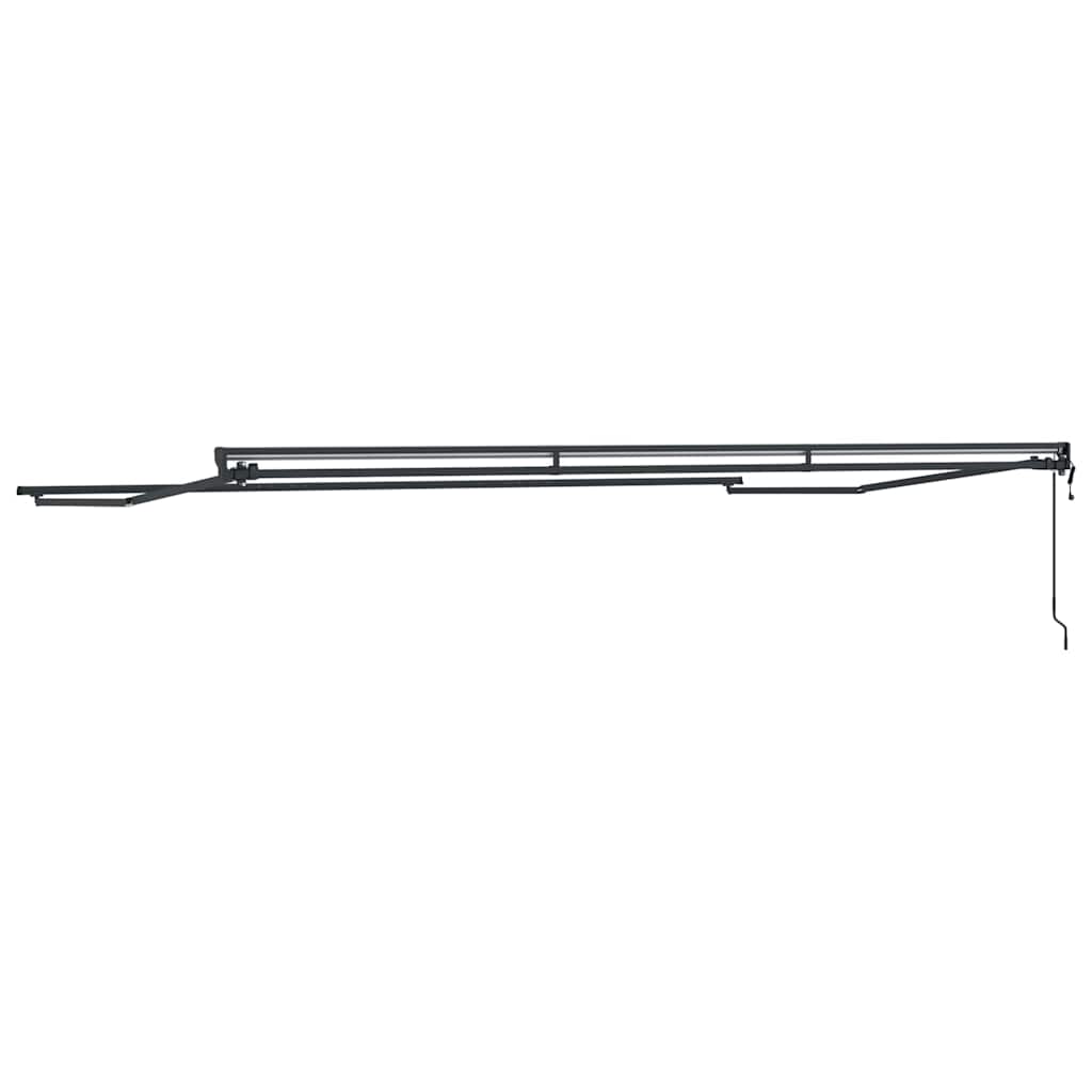 Σκελετός Τέντας Ανθρακί 5 x 3 m Ατσάλι με Πούδρα - Pakobazaar