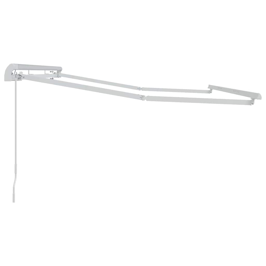 Σκελετός Τέντας Λευκό 3,5 x 2 m Μέταλλο - Pakobazaar