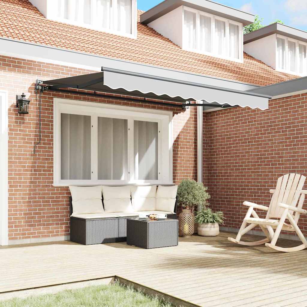 Σκελετός Τέντας Ανθρακί 2,5 x 2 m Μέταλλο - Pakobazaar