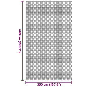 Χαλκάκι Σκηνής Ανθρακί 600 x 350 εκ Πολυεστέρας - Pakobazaar
