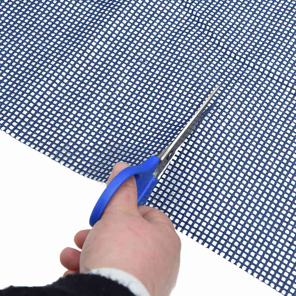 Χαλκάκι Σκηνής Μπλε 250 x 250 cm Πολυεστέρας