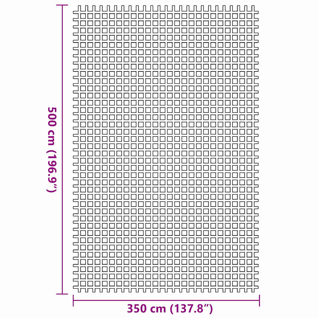 Χαλκάκι Σκηνής Μπλε 500 x 350 εκ Πολυεστέρας