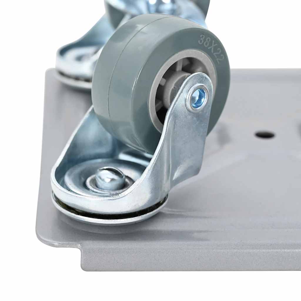 Ρόλοι Επίπλων 4 τεμ. με Ανυψωτικό 13,5x13,5x6 εκ. Ατσάλι 1300 κιλά - Pakobazaar