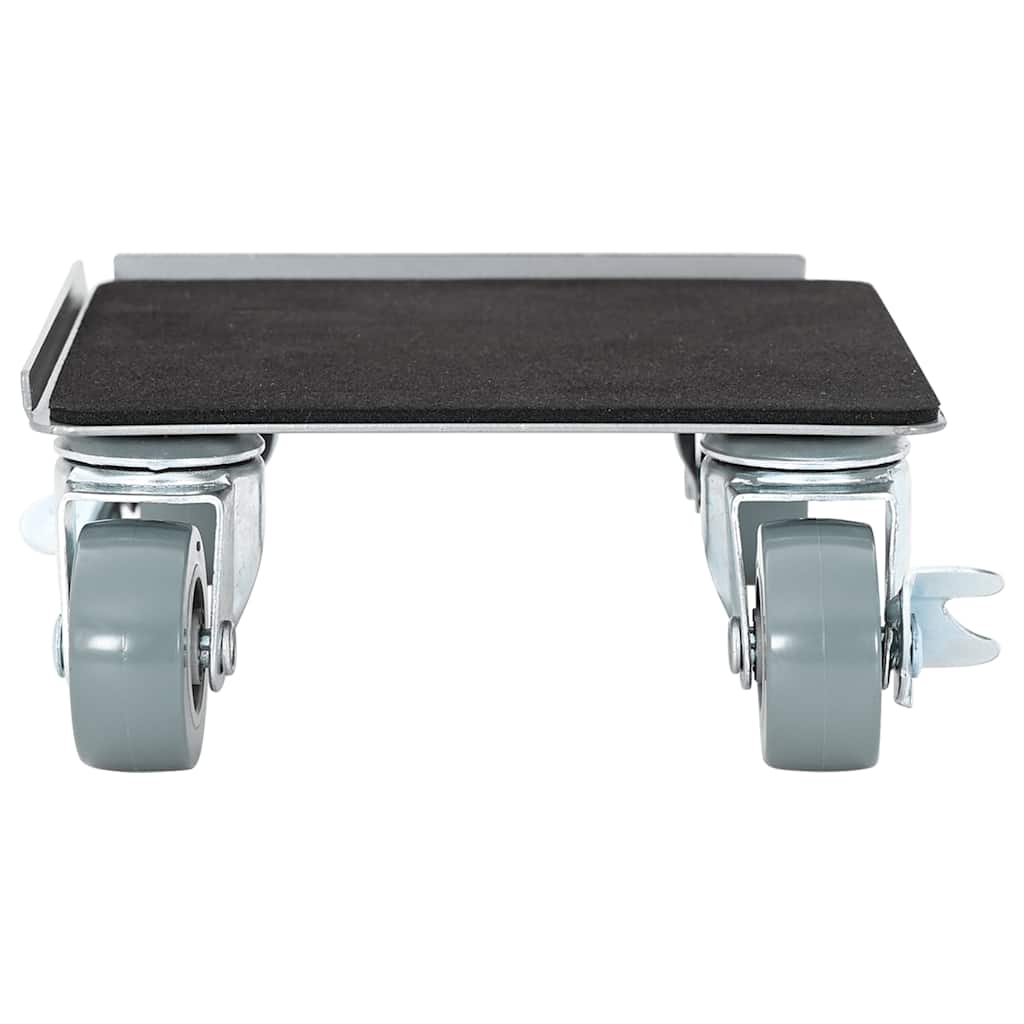 Ρόλοι Επίπλων 4 τεμ. με Ανυψωτικό 13,5x13,5x6 εκ. Ατσάλι 1300 κιλά - Pakobazaar