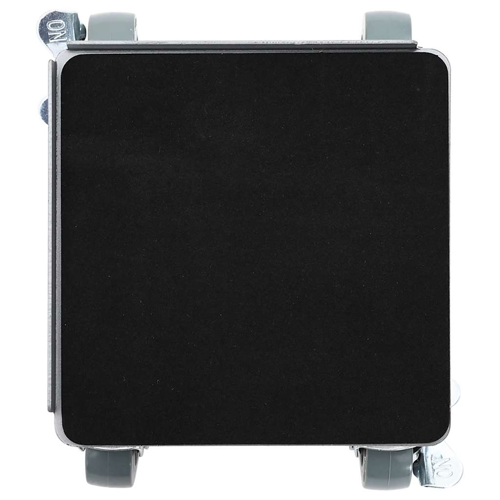 Ρόλοι Επίπλων 4 τεμ. με Ανυψωτικό 13,5x13,5x6 εκ. Ατσάλι 1300 κιλά - Pakobazaar