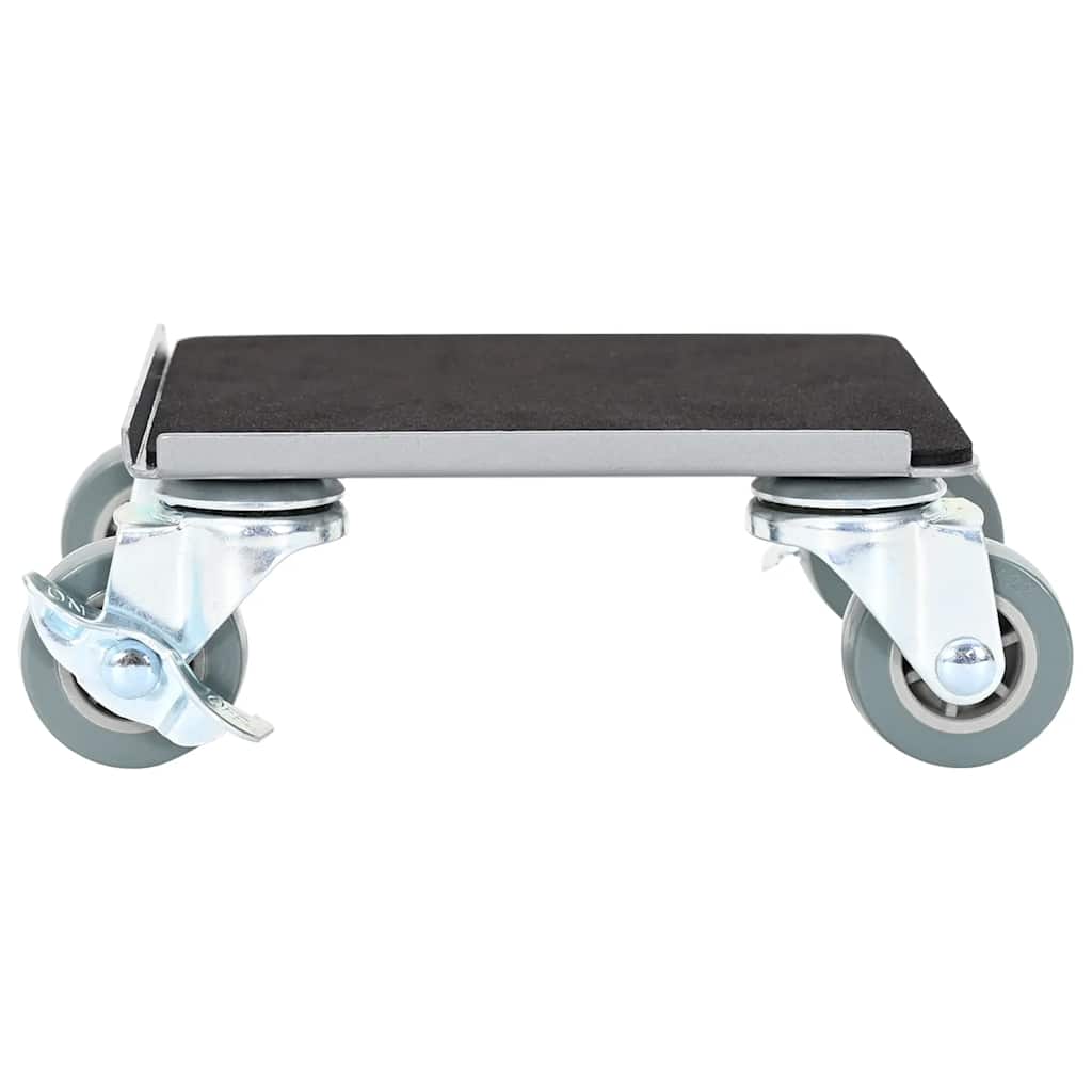 Ρόλοι Επίπλων 4 τεμ. με Ανυψωτικό 13,5x13,5x6 εκ. Ατσάλι 1300 κιλά - Pakobazaar