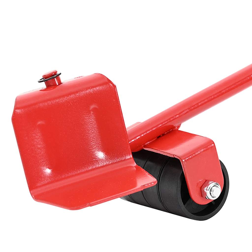 Ρόλοι Επίπλων 8 τεμ. με Ανυψωτικά Κόκκινα 9,8x7,5x3 εκ. 150 κ. - Pakobazaar