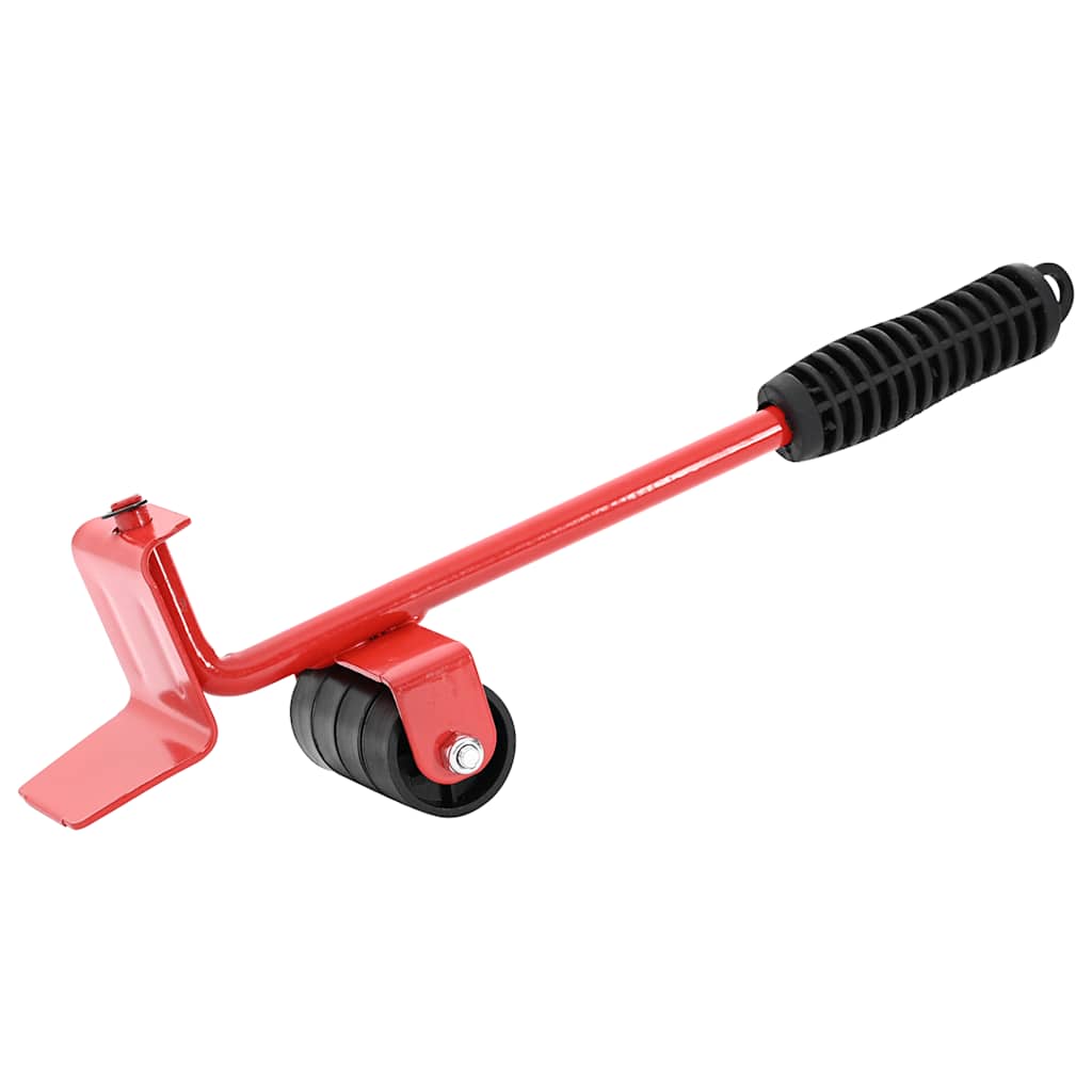 Ρόλοι Επίπλων 8 τεμ. με Ανυψωτικά Κόκκινα 9,8x7,5x3 εκ. 150 κ. - Pakobazaar