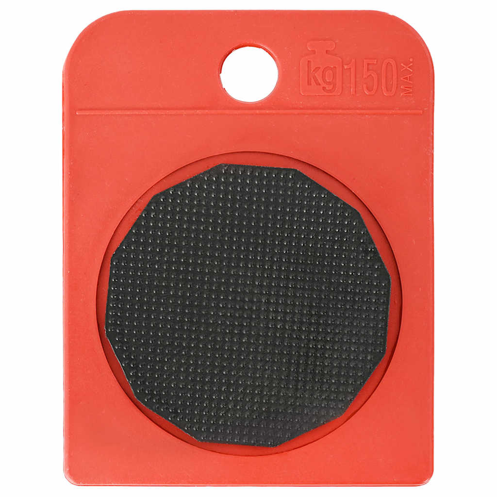 Ρόλοι Επίπλων 8 τεμ. με Ανυψωτικά Κόκκινα 9,8x7,5x3 εκ. 150 κ. - Pakobazaar