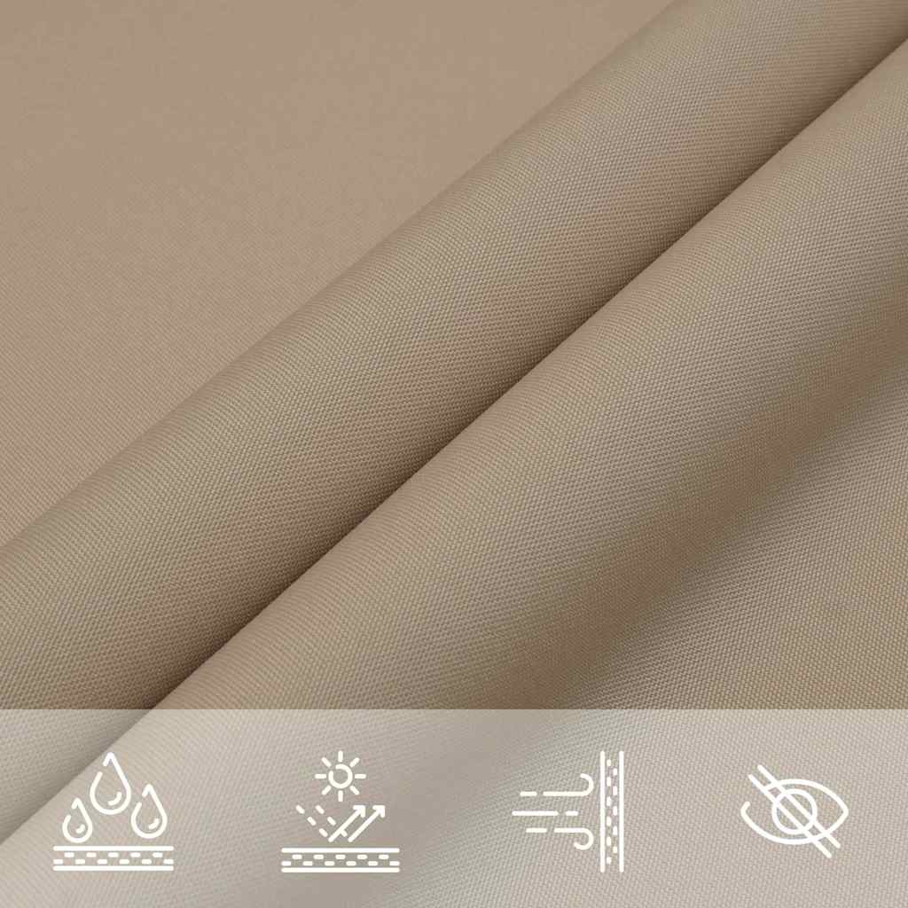 Σκίαστρο Πανιού Μπεζ 2x2x2 μ. 100% Πολυεστέρας Oxford - Pakobazaar