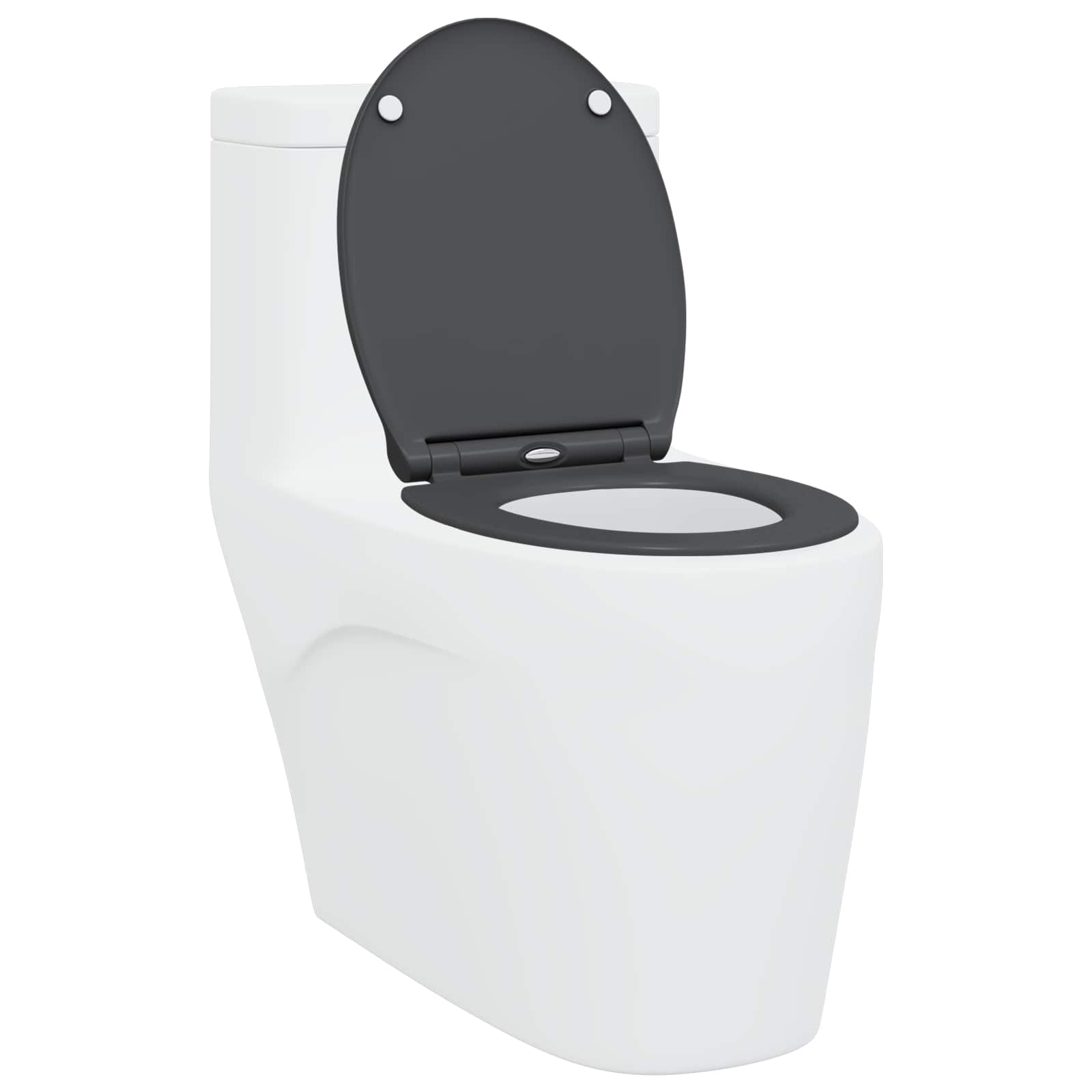 Λεκάνη Ανθρακί 47 x 37,5 x 3,8 εκ Δυροπλάστ - Pakobazaar