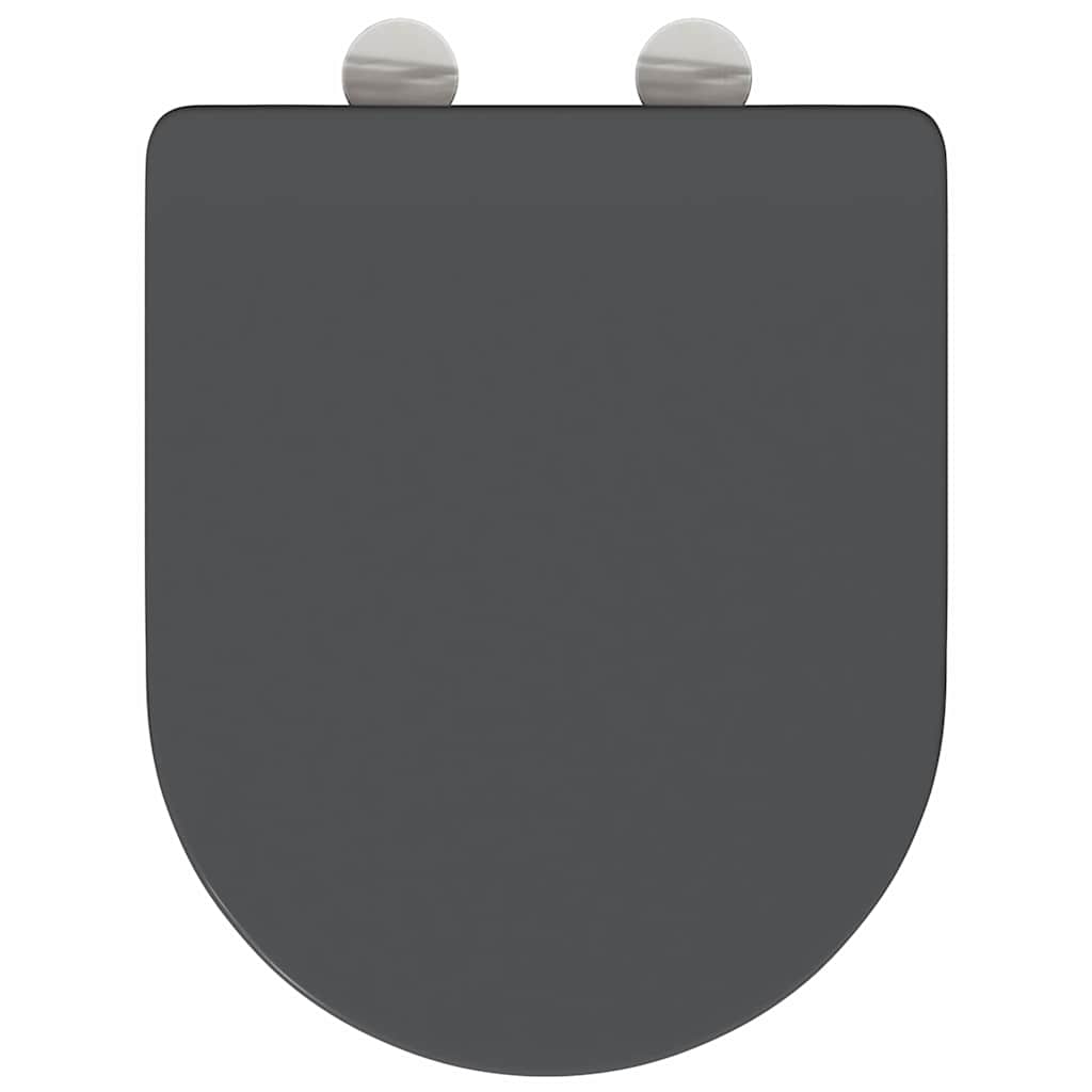 Λεκάνη Ανθρακί 47 x 36 x 3,4 εκ Δυροπλάστ - Pakobazaar