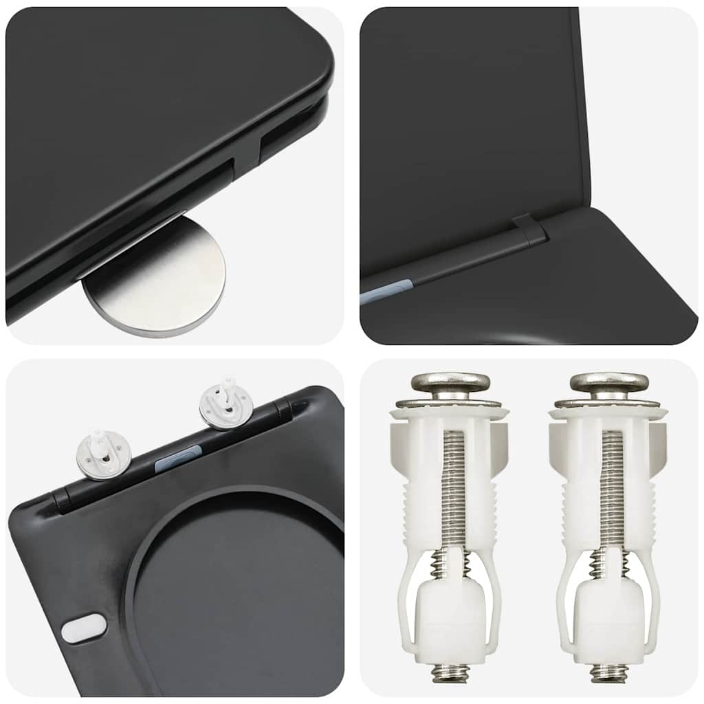 Λεκάνη Μαύρο 47 x 36 x 3,4 εκ Δυροπλάστ - Pakobazaar