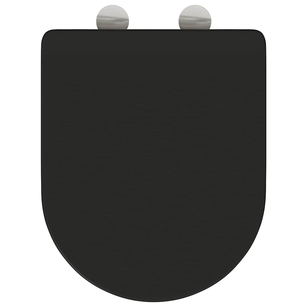 Λεκάνη Μαύρο 47 x 36 x 3,4 εκ Δυροπλάστ - Pakobazaar