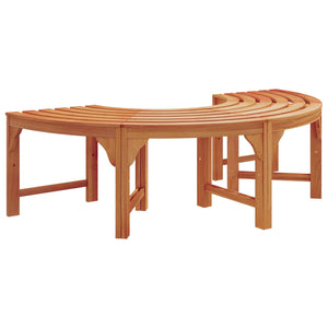Παγκάκι Δέντρου 8 -Seater 2 τμχ. 160 x 80 x 45cm Φυσικό