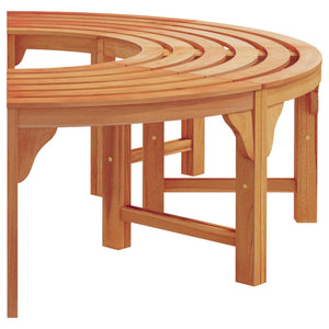 Παγκάκι Δέντρου 8 -Seater 2 τμχ. 160 x 80 x 45cm Φυσικό